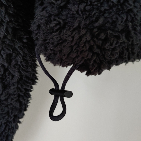 Free People Nantucket Fleece Sweatshirt Size Small Black Fp Movement Pullover - Picture 15 of 16